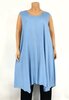 Jurk / top Demi grijs blauw