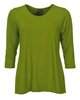Shirt Amy viscose olijf groen