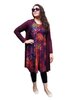 Vest Zazou bordeaux