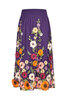 Rok lochy bloem paars