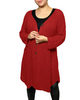 Vest Madelief rood