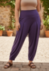 Broek Lia donker paars