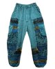 Broek katoen razer turquoise