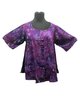 Blouse Moza batik - paars