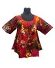 Blouse Moza batik - rood