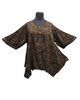 Blouse Wizard batik - zwart bruin