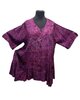Blouse b148 batik - paars