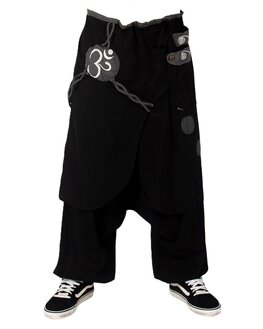 Harembroek 'rokje' zwart