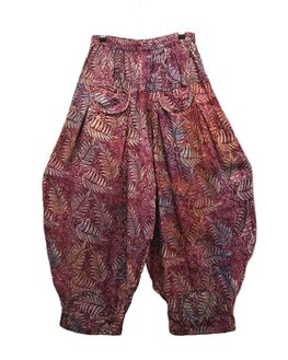Broek Sindy +10 batik - donker roze