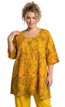 Tuniek Claire XL - Oker geel