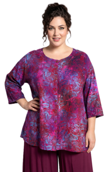 Blouse Emma - fuchsia lila