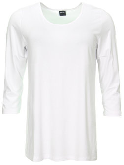 Shirt AMY 3/4 mouw  zwart &amp; wit