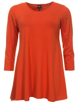 A-lijn shirt 3/4 mouw