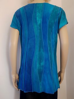 Shirt turquoise naden - Liz