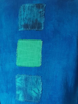 Linnen jasje blauw - Liz