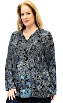 Blouse Jennifer petrol