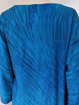 Blouse turquoise krijt - Liz