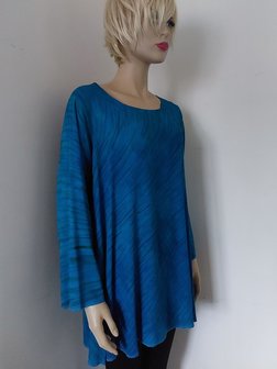 Blouse turquoise krijt - Liz