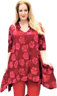 Tuniek Horizon rood roze