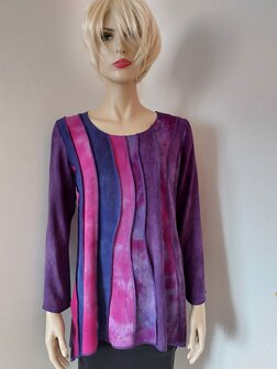 Blouse  golvende banen - Liz