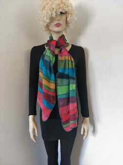 Herfstkleur viscose sjaal - Liz