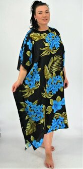 Kaftan zwart bloem 2