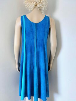 Zomerjurkje viscose blauw - Liz