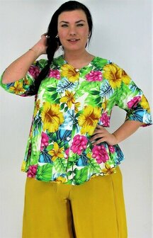 Blouse Dallas - multi bloem