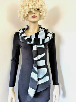 Zebra viscose sjaal 2 - Liz