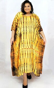 Kaftan geel ikat