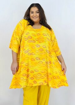 Tuniek Claire XL - geel