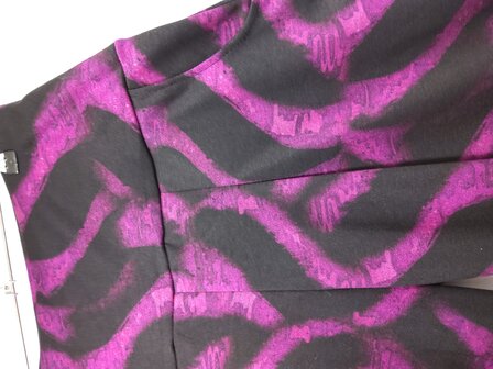 Broek Lia bruin blauw