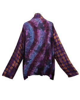 Jasje batik patch paars 1