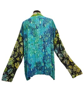 Jasje batik patch groen