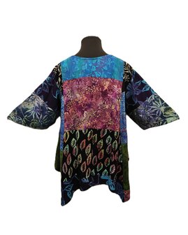 Blouse wizard batik patch multi 2