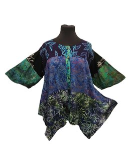 Blouse wizard batik patch multi 6