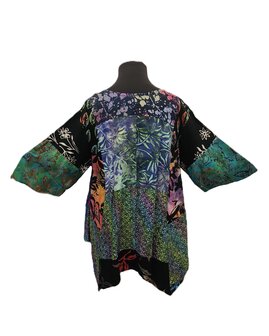Blouse wizard batik patch multi 6