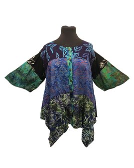 Blouse wizard batik patch multi 6