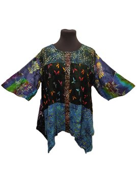 Blouse wizard batik patch multi 7