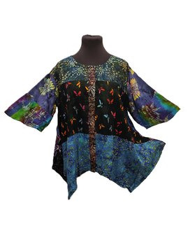 Blouse wizard batik patch multi 7
