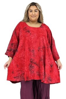 Tuniek Claire XL - rood taupe