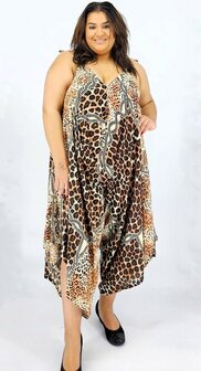 Jumpsuit Katoo bruin