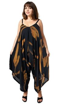 Jumpsuit Katoo bruin zwart