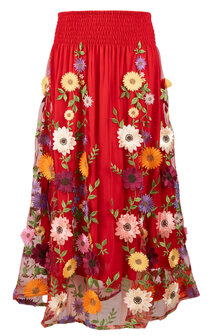 Rok lochy bloem rood