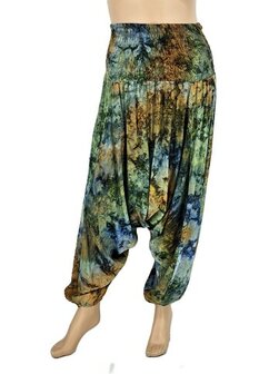 Harembroek Casablanca - groen multi
