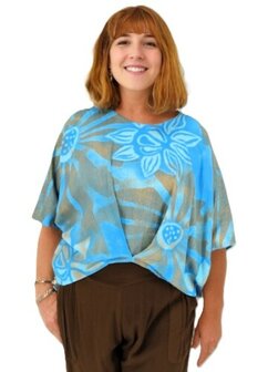 Shirt Millie - turquoise