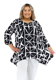 Tuniek Loes - zwart wit