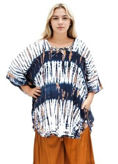 Tuniek Maddy - blauw wit