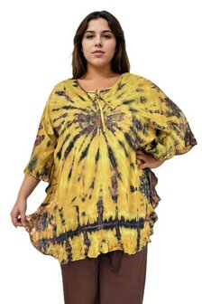 Tuniek Maddy - oker geel