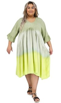 Jurk Mila - lime
